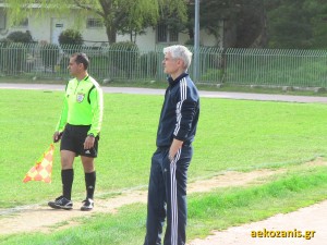Νίκος Μακριανίδης, προπονητής Παιδικού Α.Ε. Κοζάνης 2014-15
