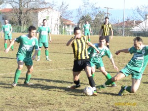 2014-15 17η αγωνιστική, ΑΕΚ-Βελβεντό 1-0